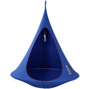 Suspended Hammock - Single Cacoon - Blue